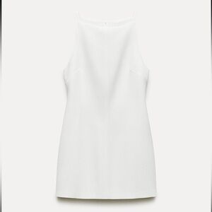 Zara White Mini Dress ZW Collection